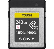 Карта памяти Sony TOUGH CFexpress Type B 240 Гб R/W 1850/1600 МБ/с CEB-G240T