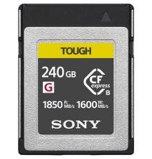 Карта памяти Sony TOUGH CFexpress Type B 240 Гб R/W 1850/1600 МБ/с CEB-G240T