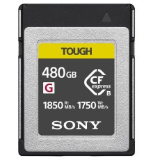 Карта памяти Sony TOUGH CFexpress Type B 480 Гб R/W 1850/1750 МБ/с CEB-G480T