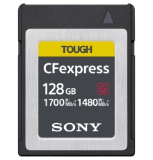 Карта памяти Sony TOUGH CFexpress Type B 128 Гб R/W 1700/1480 МБ/с CEBG128/J