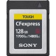 Карта памяти Sony TOUGH CFexpress Type B 128 Гб R/W 1700/1480 МБ/с CEBG128/J — купить в Москве