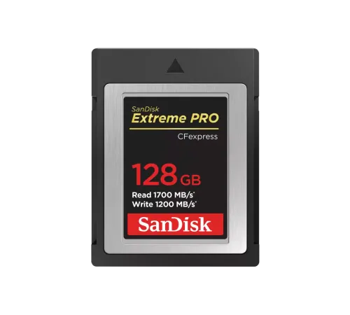 Карта памяти SanDisk Extreme Pro CFexpress Type B 128 Гб R/W 1700/1200 МБ/с SDCFE-128G-GN4NN — купить в Москве