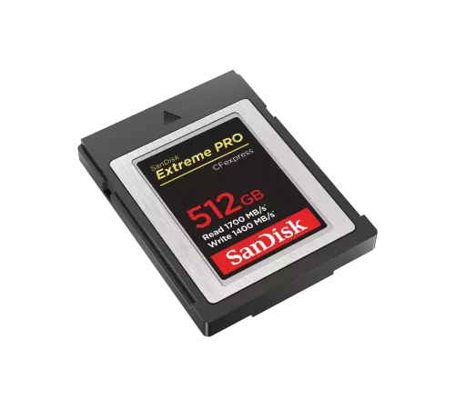 Карта памяти SanDisk Extreme Pro CFexpress Type B 512 Гб R/W 1700/1400 МБ/с SDCFE-512G-GN4NN — купить в Москве
