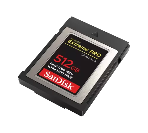 Карта памяти SanDisk Extreme Pro CFexpress Type B 512 Гб R/W 1700/1400 МБ/с SDCFE-512G-GN4NN — купить в Москве