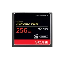 Карта памяти SanDisk Extreme PRO CompactFlash 256 Гб UDMA 7 до 160 МБ/с SDCFXPS-256G-X46