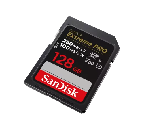 Карта памяти SanDisk Extreme Pro SDXC UHS-II V60 128 Гб R/W 280/100 МБ/с SDSDXEP-128G-GN4IN — купить в Москве