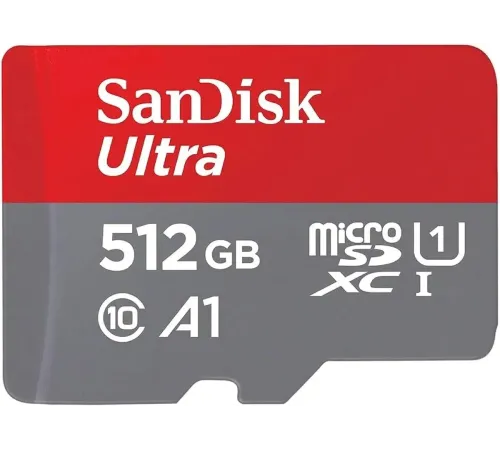 Карта памяти SanDisk Ultra microSDXC 512 Гб UHS-I Class 10 до 150 МБ/с SDSQUAC-512G-GN6MN — купить в Москве