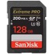 Карта памяти SanDisk Extreme Pro SDXC UHS-I V30 128 Гб R/W 200/90 МБ/с SDSDXXD-128G-GN4IN — купить в Москве