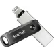 Флешка SanDisk iXpand GO 256ГБ Silver/Black — купить в Москве