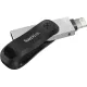 Флешка SanDisk iXpand GO 256ГБ Silver/Black — купить в Москве