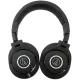 Проводные наушники Audio-technica ATH-M40X, Black, черный — купить в Москве