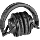 Проводные наушники Audio-technica ATH-M40X, Black, черный — купить в Москве