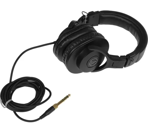 Проводные наушники Audio-technica ATH-M30X, Black, черный — купить в Москве