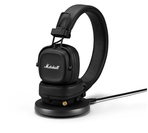 Беспроводные наушники Marshall Major IV, Black, черный — купить в Москве