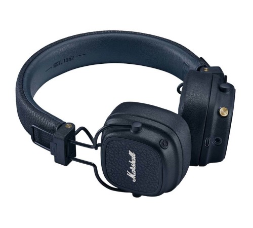 Беспроводные наушники Marshall Major V, Blue, синий — купить в Москве