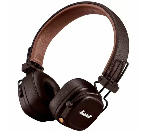 Беспроводные наушники Marshall Major V, Brown, коричневый — купить в Москве