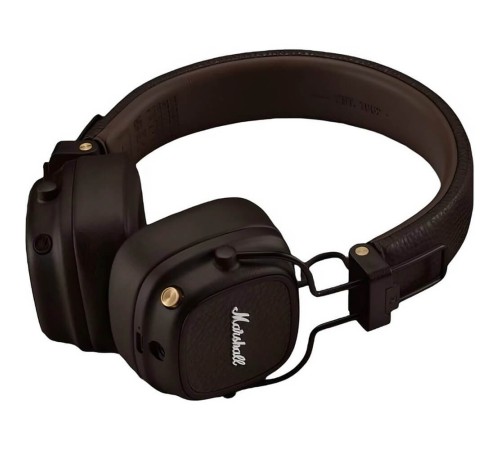 Беспроводные наушники Marshall Major V, Brown, коричневый — купить в Москве