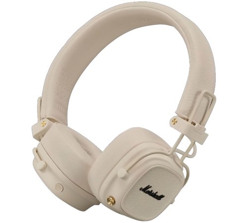 Беспроводные наушники Marshall Major V, Cream, бежевый — купить в Москве