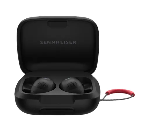 Беспроводные наушники Sennheiser Momentum Sport, Black, черный — купить в Москве