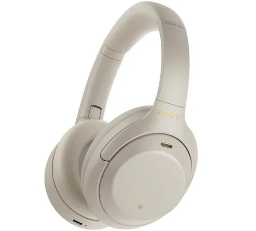 Беспроводные наушники Sony WH-1000XM4, Silver — купить в Москве