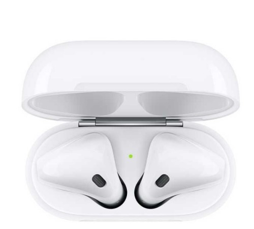 Беспроводные наушники Apple AirPods 2 (с зарядным футляром) MV7N2, White, белый — купить в Москве