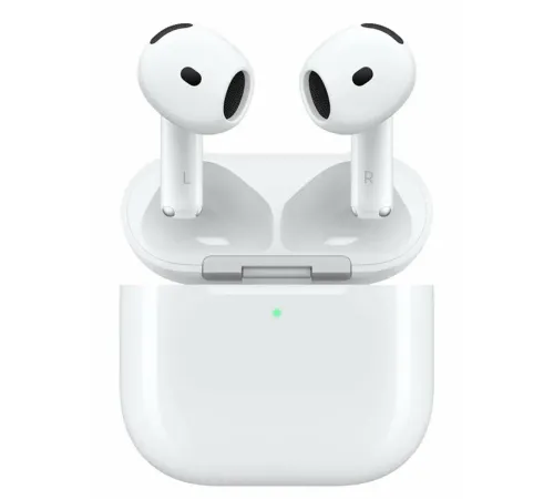 Беспроводные наушники Apple AirPods 4 с активным шумоподавлением ANC, белый — купить в Москве
