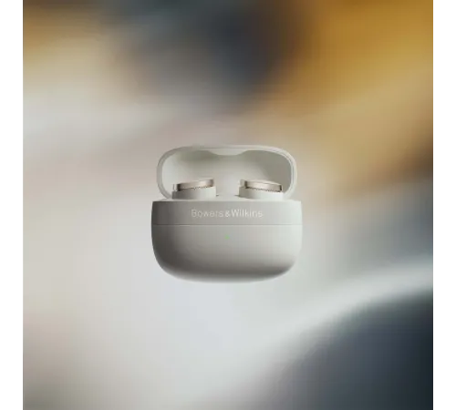 Беспроводные наушники Bowers Wilkins Pi8, Dove White, белый с золотом — купить в Москве