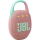 Портативная акустика JBL Clip 5, Pink, розовый — купить в Москве