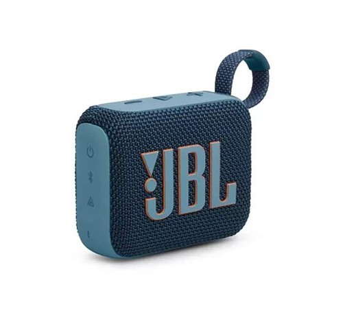 Портативная акустика JBL Go 4, Blue, синий — купить в Москве