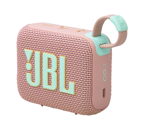 Портативная акустика JBL Go 4, Pink, розовый — купить в Москве