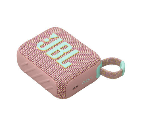 Портативная акустика JBL Go 4, Pink, розовый — купить в Москве