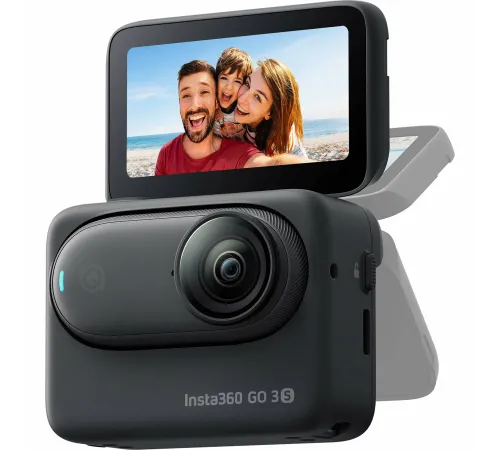 Экшн-камера Insta 360 GO 3S 128 Gb, черный — купить в Москве