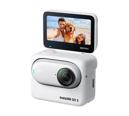 Экшн-камера Insta360 Go 3, 128 Гб, White, белый — купить в Москве