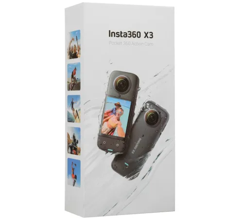 Экшн-камера Insta 360 X3, черный — купить в Москве