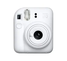 Фотоаппарат моментальной печати Fujifilm Instax Mini 12, Clay White, белый