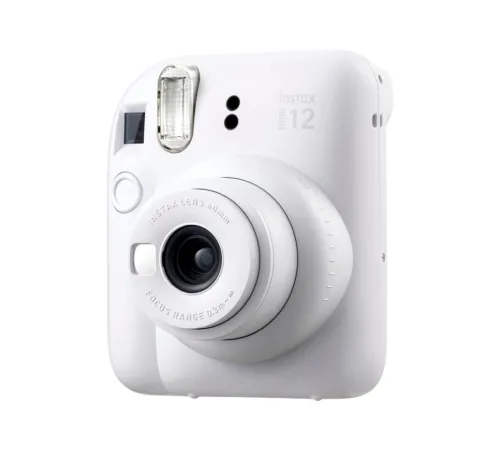 Фотоаппарат моментальной печати Fujifilm Instax Mini 12, Clay White, белый — купить в Москве