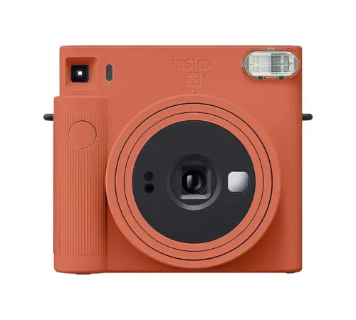 Фотоаппарат моментальной печати Fujifilm Instax Square SQ1, Terracotta Orange, оранжевый (+ 10 листов пленки) — купить в Москве