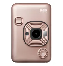 Фотоаппарат моментальной печати Fujifilm Instax Mini LiPlay, Blush Gold, золотой