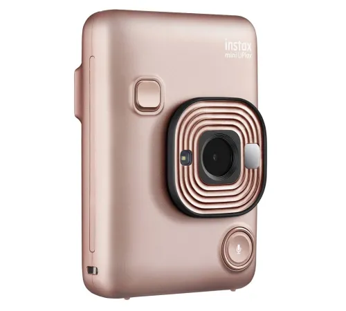 Фотоаппарат моментальной печати Fujifilm Instax Mini LiPlay, Blush Gold, золотой — купить в Москве