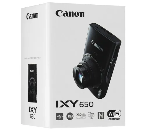 Фотоаппарат Canon IXY 650, Black, черный — купить в Москве