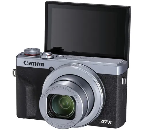 Фотоаппарат Canon PowerShot G7X Mark III, Silver, серебряный — купить в Москве