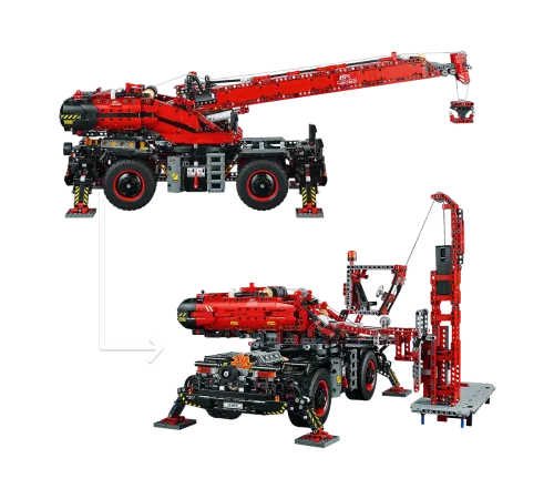 Конструктор LEGO Technic 42082 Rough Terrain Crane Подъёмный кран для пересечённой местности — купить в Москве