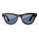 Умные очки Ray-Ban Meta Skyler (150-52), Shiny Black Cerulean Blue, глянцевый черный/лазурно-синий — купить в Москве