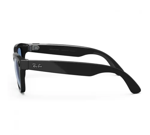 Умные очки Ray-Ban Meta Skyler (150-52), Shiny Black Cerulean Blue, глянцевый черный/лазурно-синий — купить в Москве