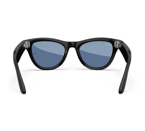 Умные очки Ray-Ban Meta Skyler (150-52), Shiny Black Cerulean Blue, глянцевый черный/лазурно-синий — купить в Москве