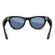 Умные очки Ray-Ban Meta Skyler (150-52), Shiny Black Cerulean Blue, глянцевый черный/лазурно-синий — купить в Москве