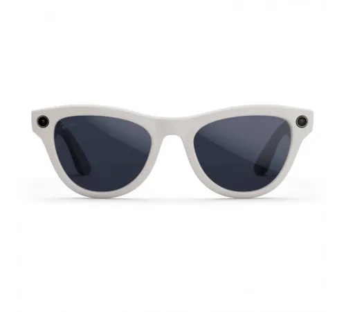 Умные очки Ray-Ban Meta Skyler (150-52), Shiny Chalky Grey/Transition Sapphire, глянцевый мелово-серый/сапфировые фотохромные — купить в Москве