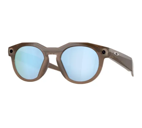 Умные очки Oakley Meta HSTN (145-51), Brown Smoke/PRIZM Deep Water Polarized, коричневый дымчатый/поляризованные глубокой воды — купить в Москве