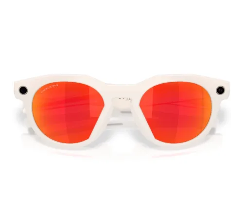 Умные очки Oakley Meta HSTN (145-51), Warm Grey/PRIZM Ruby, теплый серый/рубиновые — купить в Москве