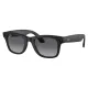 Умные очки Ray-Ban Wayfarer (RW4008), Matte Black/Polarized Graphite Gradient, матовый черный/поляризованные графитовые градиентные — купить в Москве